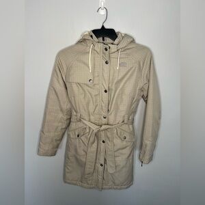 THE NORTH FACE Womens HYVENT Padded Trench Coat Jacket Size S